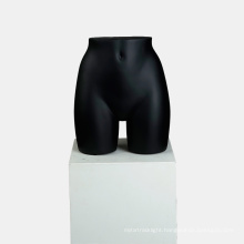Black matte lower body window display underwear sexy buttocks bottom female big butt mannequin for sale